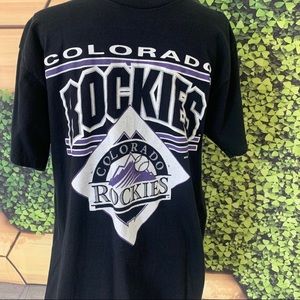VINTAGE 90s Colorado Rockies Shirt